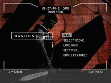Manhunt (USA) screen shot title